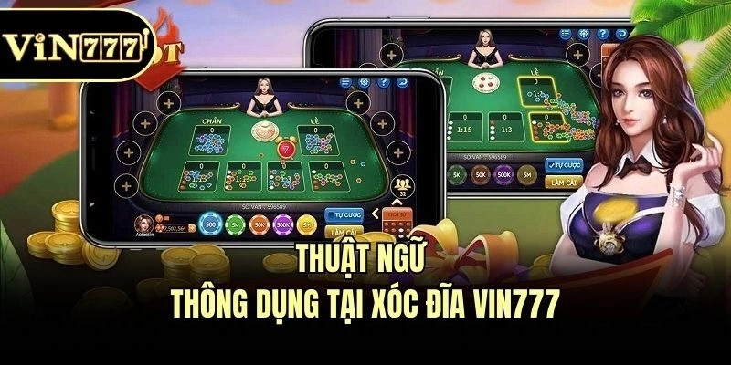Thuật ngữ thông dụng tại xóc đĩa Vin777